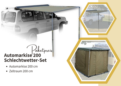 Automarkise 200 Schlechtwetter-Set