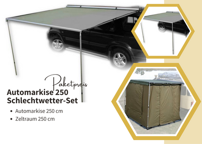 Automarkise 250 Schlechtwetter-Set