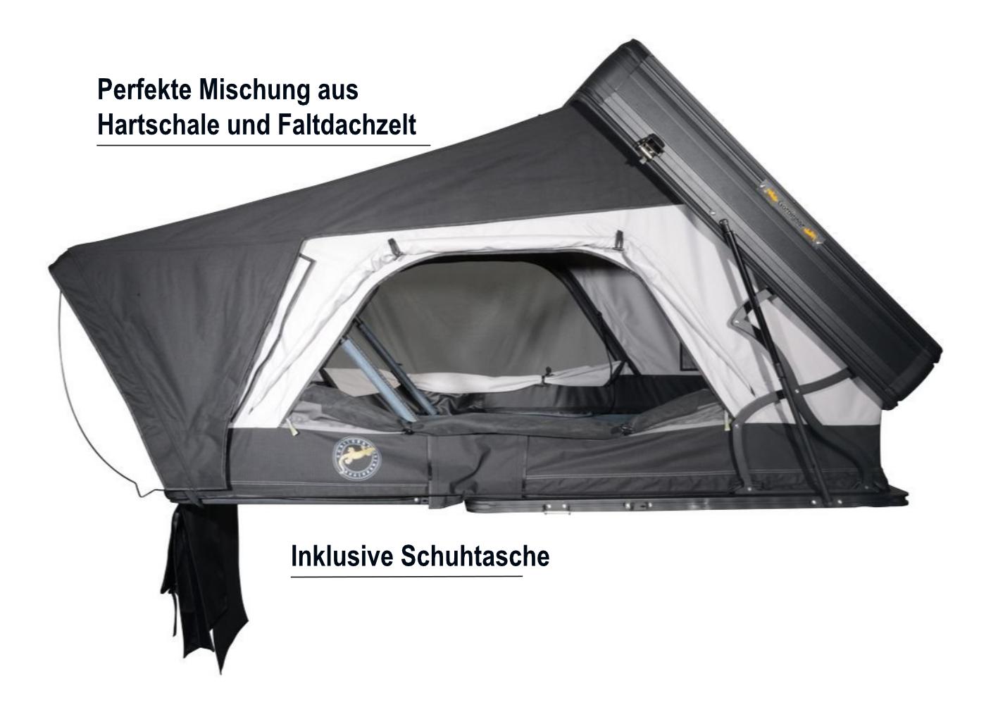 Bonito hybrid hard-shell roof tent C-stock