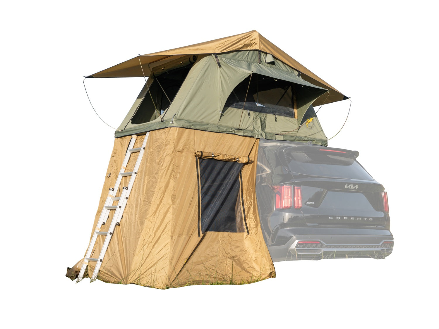 Awning for Tanami Light roof tent | More space and protection