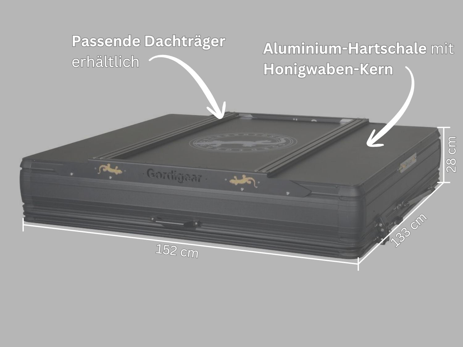 Bonito geschlossen mit Maßen
