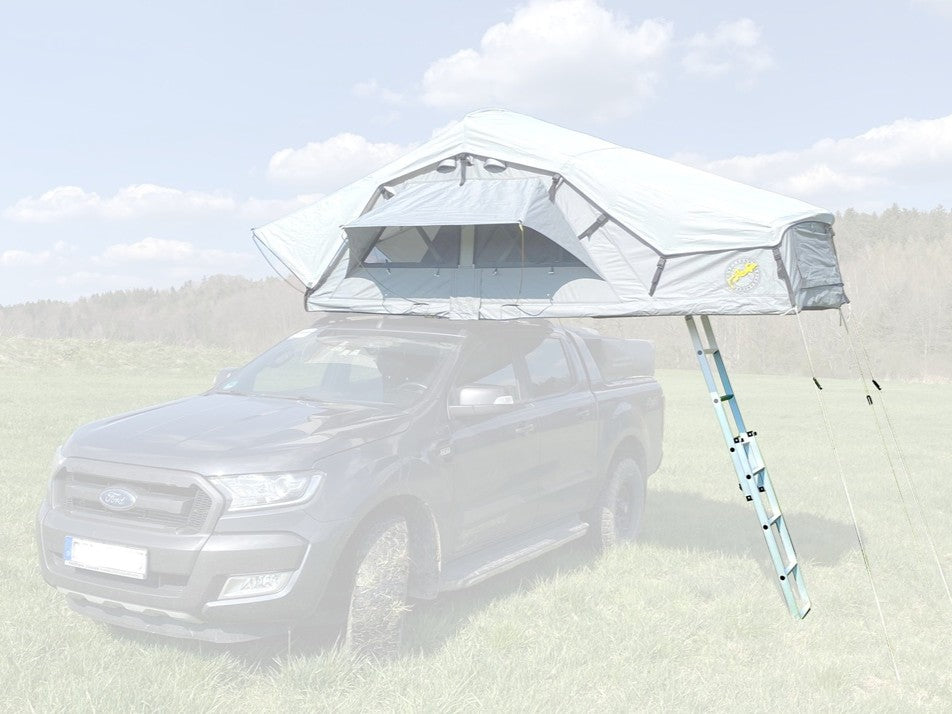 Dachzelt Tanami Pro auf Autodach des Ford Rangers