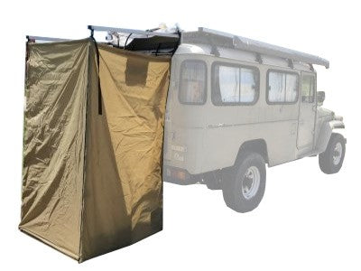 Gumtree Duschzelt aufgeklappt und freigestellt