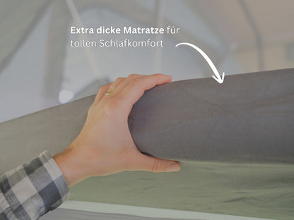 Sehr dicke und gemütliche Dachzeltmatratze