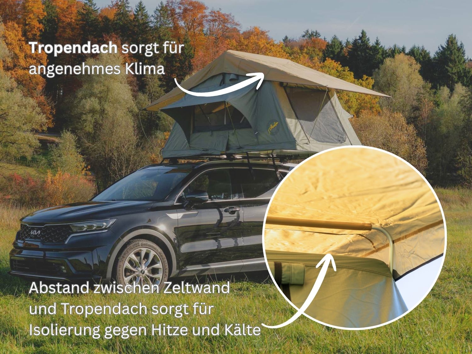 dachzelt tchibo Tanami Ultra Light 130 cm Dachzelt kaufen – leicht & kompakt – gordigear