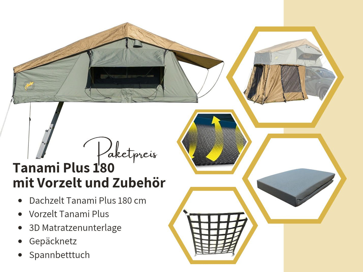 Tanami Plus 180 Set mit Vorzelt