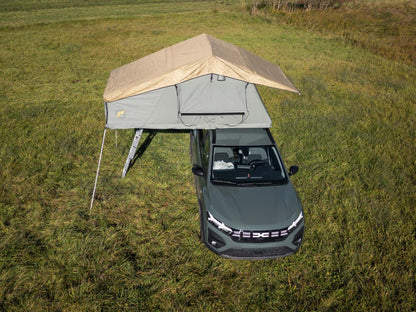 Tanami Plus Dachzelt auf Dacia, Blick von oben
