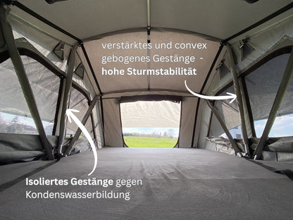 Tanami Pro Innenansicht mit großen Fenstern