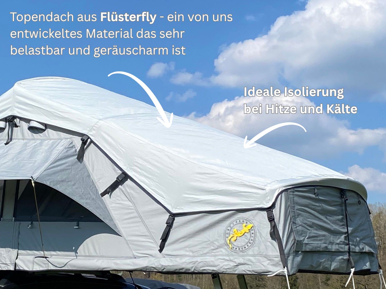 hitze isoliertes zelt Tanami Pro Falt-Dachzelt