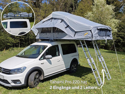 Tanami Pro Falt-Dachzelt (4 Größen)