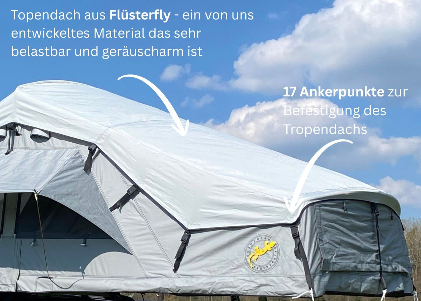 Daintree PRO Falt-Dachzelt (4 Größen)