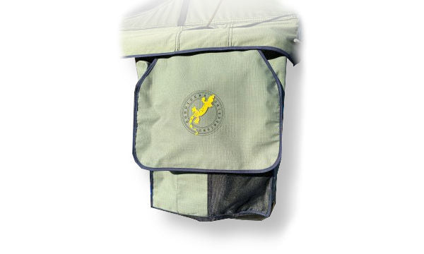 Dachzelt Schuhtasche grün