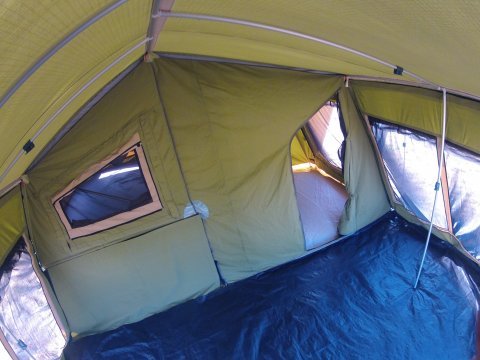 Additional room for Taiga trailer tent More space and comfort